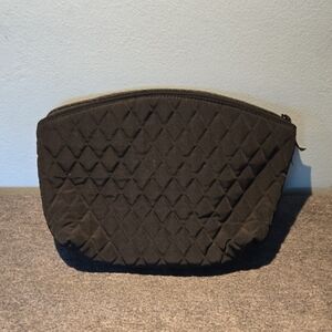 NWOT - Vera Bradley - Black Cosmetic Pouch
